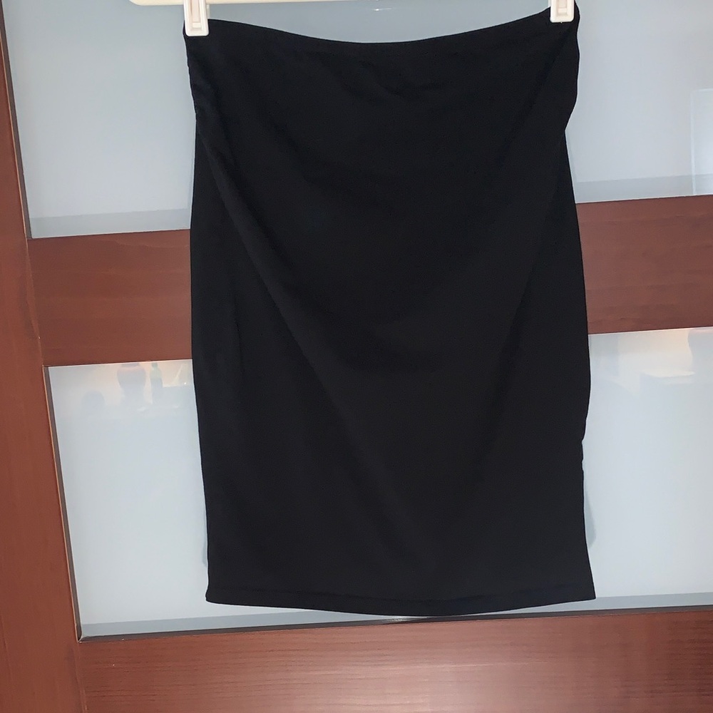 H&M MAMA Classic Black Maternity Skirt Size Small